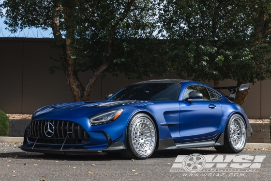 2021 Mercedes-Benz AMG GT-Series with 21" MV Forged MV30 in Custom wheels
