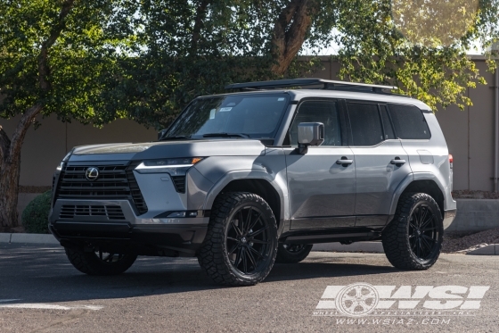 2026 Lexus GX with 22" Vossen HFX-2 in Gloss Black wheels