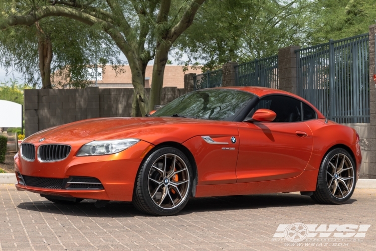 2014 BMW Z4 with 18" Enkei TSR-X in Gloss Bronze wheels