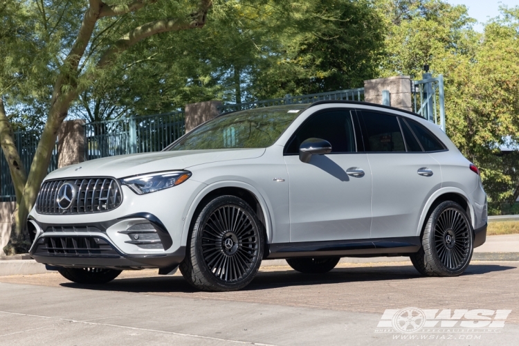 2026 Mercedes-Benz GLC-Class with 22" Gianelle Cabo in Gloss Black (exposed lug) wheels