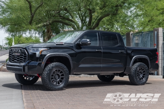 2026 Toyota Tundra with 20" Method Race Wheels MR709 HD Bead Grip in Matte Black wheels