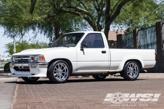 1994 Toyota Pickup with 17" U.S. Mags Rambler - U110 in Chrome wheels