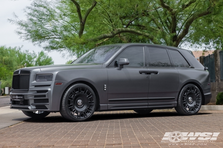 2019 Rolls-Royce Cullinan with 24" Avant Garde AGL60 in Custom wheels