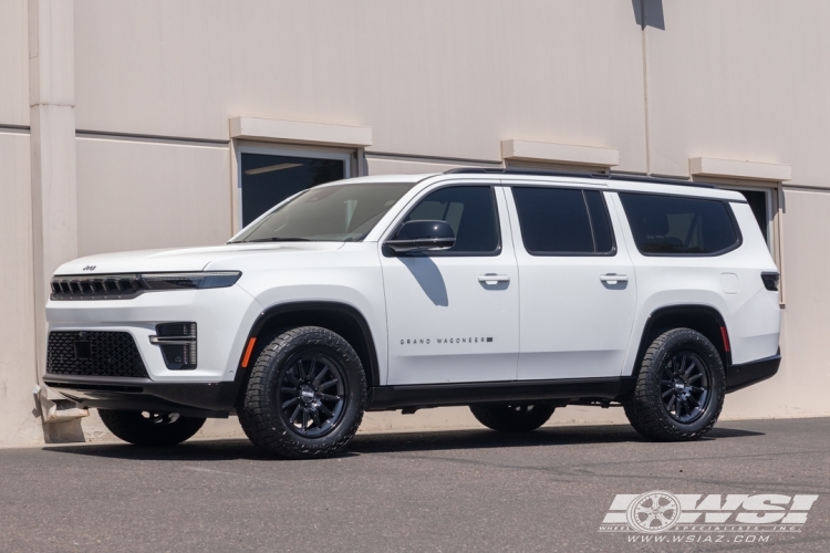 2026 Jeep Wagoneer with 20" Method Race Wheels MR323 in Gloss Black wheels