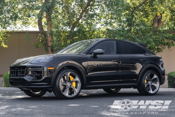 2026 Porsche Cayenne with 23" HRE 522M in Custom wheels