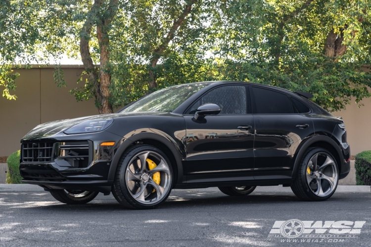 2026 Porsche Cayenne with 23" HRE 522M in Custom wheels