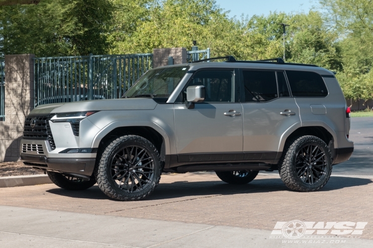 2026 Lexus GX with 22" Vossen HFX-6 in Gloss Black wheels