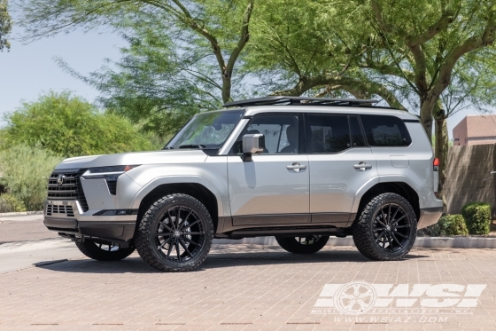2026 Lexus GX with 22" Giovanna Alesanna 12 in Gloss Black wheels