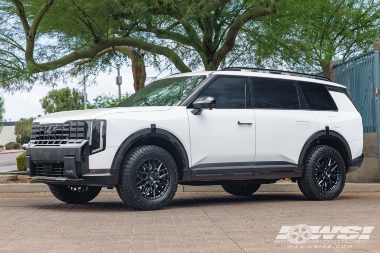 2027 Kia Telluride with 18" Niche Gamma in Gloss Black wheels