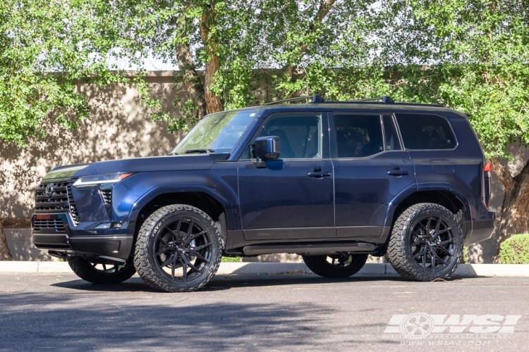 2026 Lexus GX with 22" Vossen HF6-4 in Gloss Black wheels