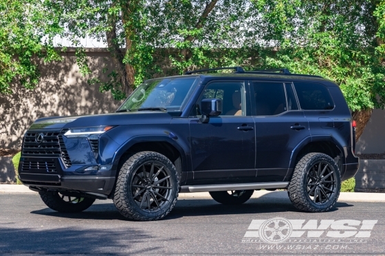 2026 Lexus GX with 22" Vossen HFX-2 in Gloss Black wheels