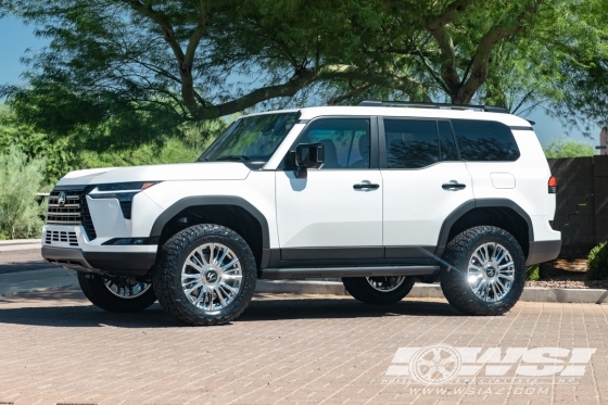 2026 Lexus GX with 20" Lexani Laguna XL in Chrome wheels
