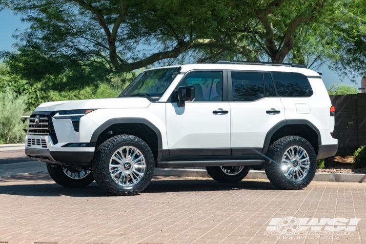 2026 Lexus GX with 20" Lexani Laguna XL in Chrome wheels
