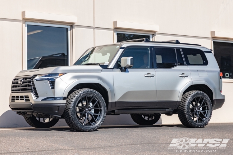 2026 Lexus GX with 22" Gianelle Astra 6 in Gloss Black wheels