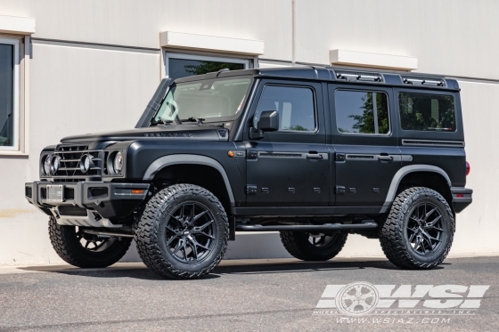 2025 Ineos Grenadier with 20" Vossen HF6-4 in Satin Black wheels