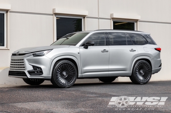 2026 Lexus TX with 24" Giovanna Kapletta in Gloss Black wheels