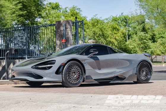 2026 McLaren 750S with 21" MV Forged MV40 in Custom wheels