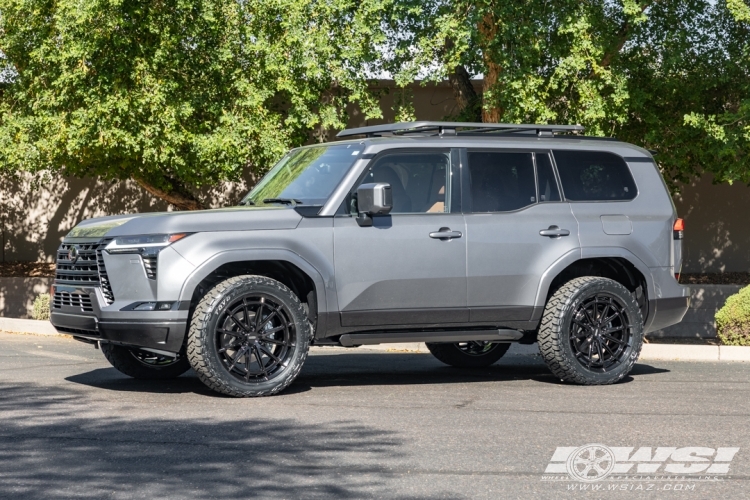 2026 Lexus GX with 22" Vossen HFX-5 in Gloss Black wheels