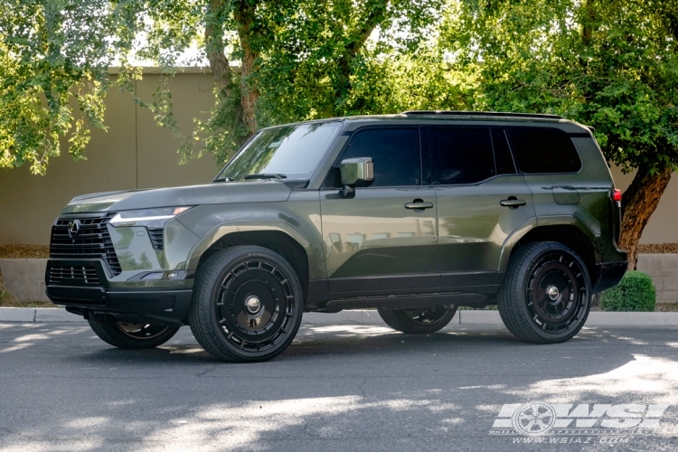 2026 Lexus GX with 24" Vossen HF-9 in Gloss Black wheels