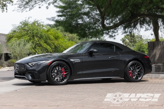 2026 Mercedes-Benz SL-Class with 21" AL13 FR80 in Satin Black wheels