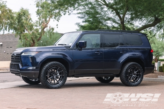 2026 Lexus GX with 22" Vossen HFX-5 in Gloss Black wheels