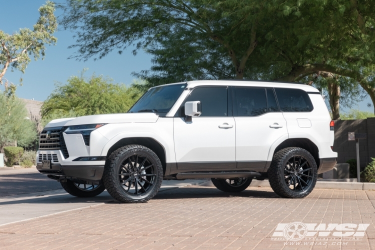 2026 Lexus GX with 22" Vossen HFX-2 in Gloss Black wheels