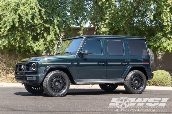 2019 Mercedes-Benz G-Class with 20" Rotiform STL in Gloss Black wheels