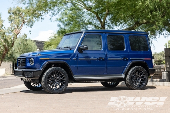 2027 Mercedes-Benz G-Class with 22" Vossen HF-2 in Gloss Black wheels