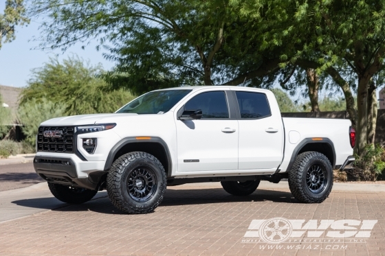 2026 GMC Canyon with 18" Method Race Wheels MR318 in Gloss Black wheels