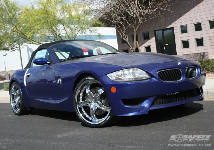 2007 BMW M Roadster with 20" MKW M50 in Chrome wheels