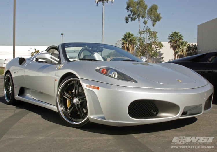 2008 Ferrari F430 with 20" GFG Forged Baghdad-5 in Chrome wheels