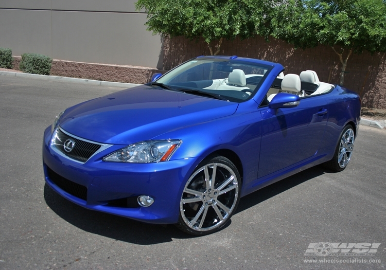 2010 Lexus IS-C with 20" Giovanna Closeouts Gianelle Venezia in Chrome wheels