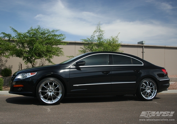 2009 Volkswagen CC with 20" Enkei LF-10 in Chrome (Luxury Sport) wheels