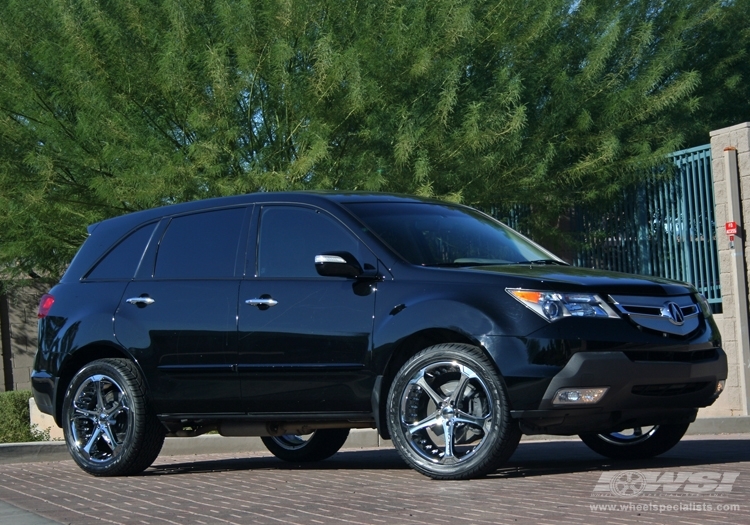 2008 Acura MDX with 20" Giovanna Dalar-5 in Chrome wheels