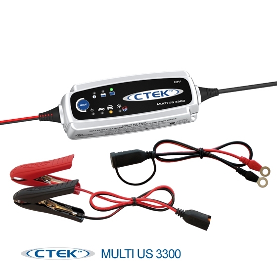 CTEK Battery Chargers MULTI US 3300 in Silver
