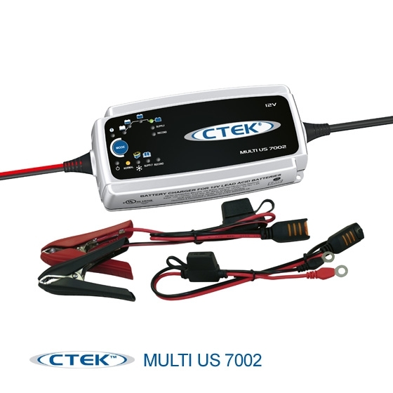 CTEK Battery Chargers MULTI US 7002 in Silver