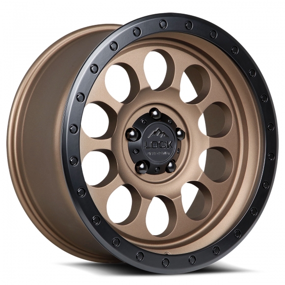 Lock Off-Road 50CAL in Matte Bronze (Black Ring)