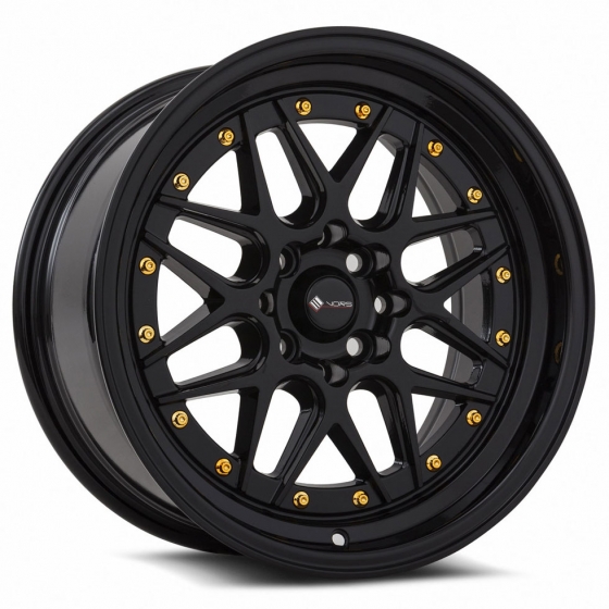 Vors VR7 in Black (Gold Rivets)