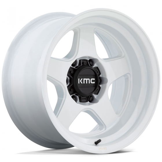 KMC KM728 Lobo in Gloss White
