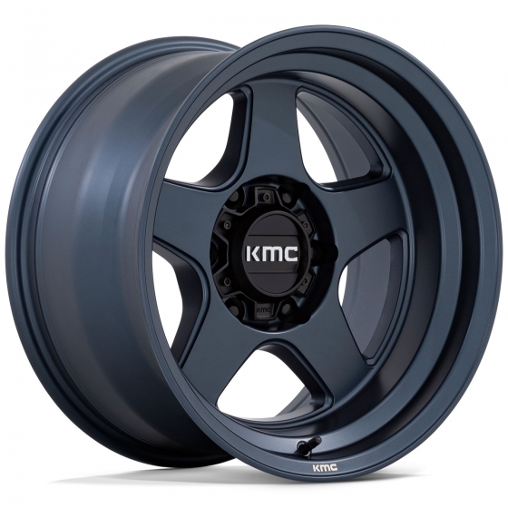 KMC KM728 Lobo in Metallic Blue