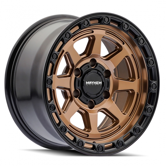 Mayhem 8306 RIDGELINE in Satin Bronze (Black Lip)