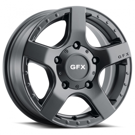 G-FX MV1 5 Spoke in Matte Black