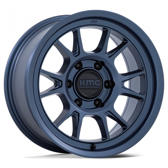 KMC KM729 Range in Metallic Blue