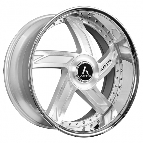 Artis Vestavia XL in Silver Machined (SS Lip)