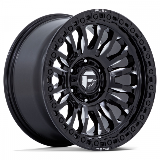 Fuel Rincon SBL FC857BE in Gloss Black Milled