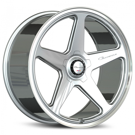 Giovanna Cinque 21-22 in Silver (Polished Lip - opt spindle cap)