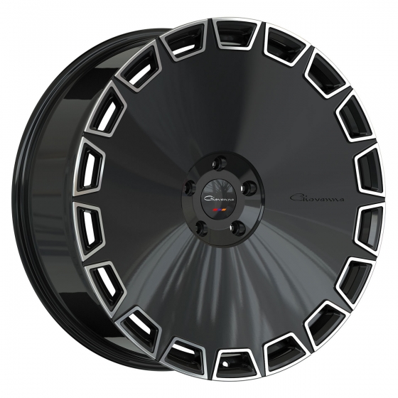 Giovanna Dicotto in Gloss Black Machined (exposed lug)