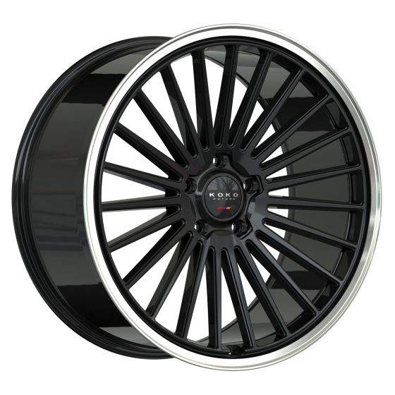 Koko Kuture Parlato in Gloss Black (Polished Lip - exposed lug)