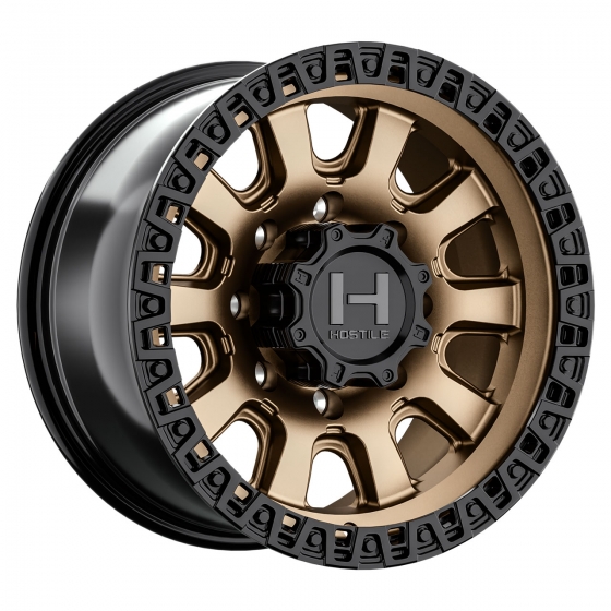 Hostile Off Road H138 Crawler in Satin Bronze (Black Ring)