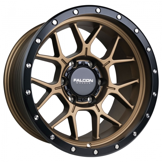 Falcon TX Titan in Matte Bronze (Matte Black Ring)